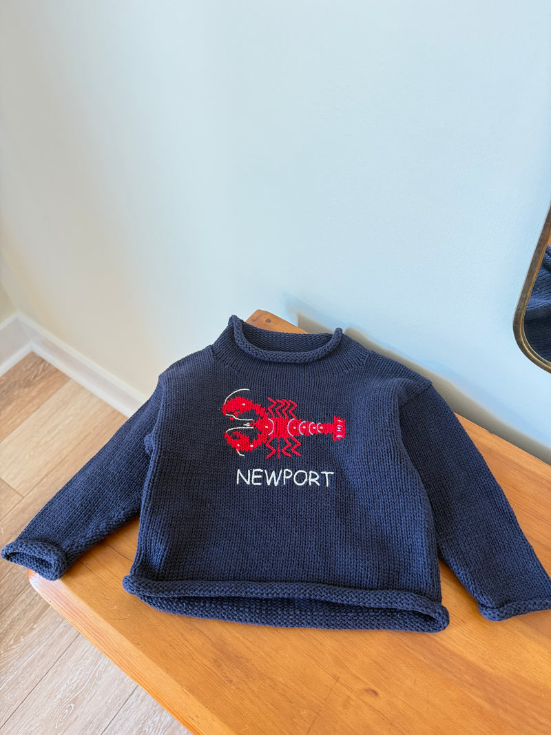 Vintage Newport Lobster Sweater (2T)