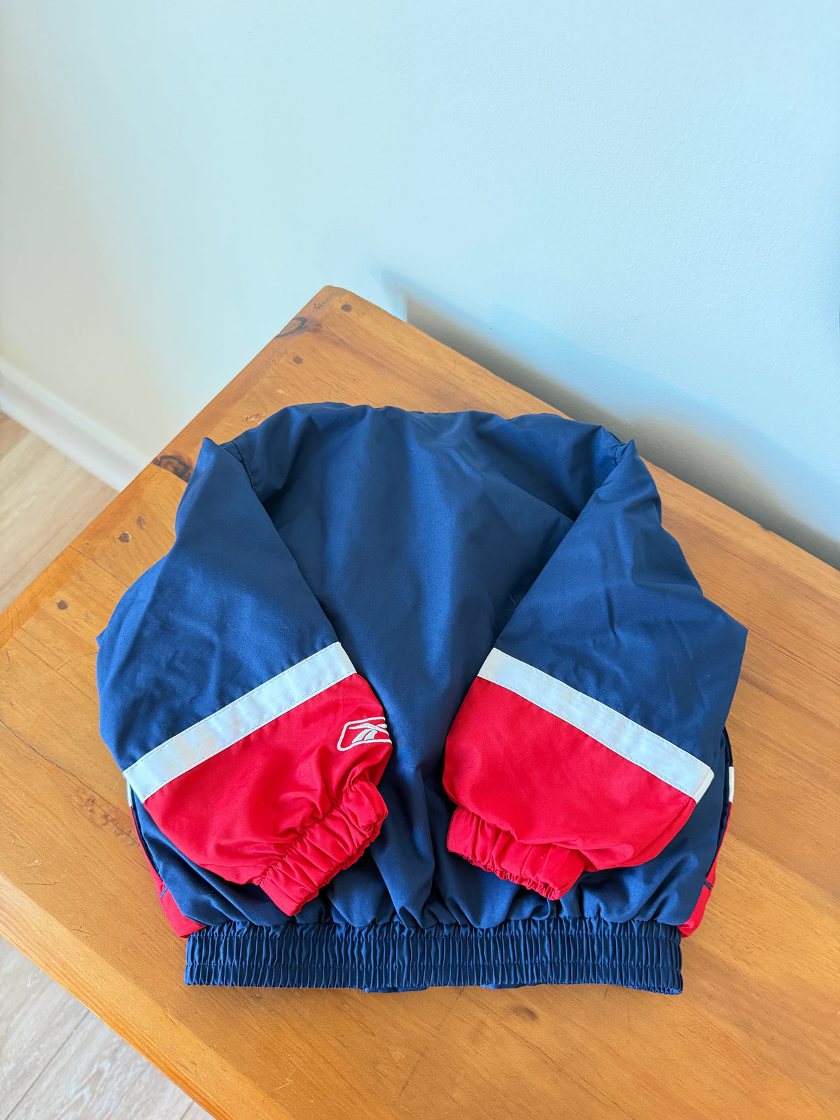 Vintage Reebok 90s Nets Windbreaker Jacket (12M)