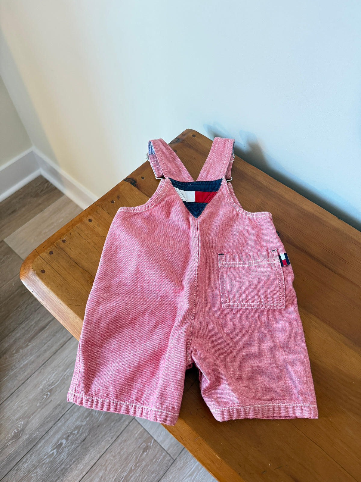 Vintage Tommy Hilfiger Denim Truck Short Overalls