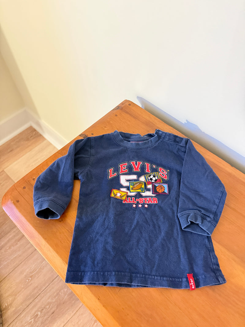 Vintage Levis Sports Shirt (18M)