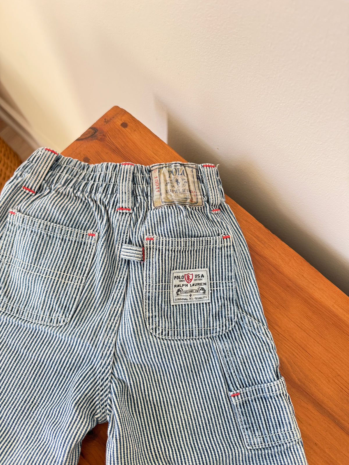 Vintage Polo Ralph Lauren Cargo Jeans (18M)